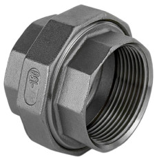 Муфта американка DN 8 (1/4") 20 бар різьба внутрішня/внутрішня пряма нержавіюча [FF89385] Armaval
