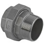 Муфта американка DN 10 (3/8") 20 бар різьба внутрішня/зовнішня з прокладкою PTFE пряма нержавіюча [97419] Armaval