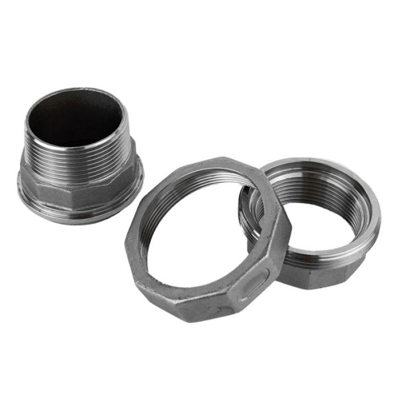 Муфта американка DN 8 (1/4") 20 бар різьба внутрішня/зовнішня пряма нержавіюча [MF89280] Armaval