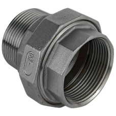 Муфта американка DN 8 (1/4") 20 бар різьба внутрішня/зовнішня пряма нержавіюча [MF89280] Armaval