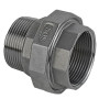 Муфта американка DN 15 (1/2") 20 бар різьба внутрішня/зовнішня з прокладкою PTFE пряма нержавіюча [97368] Armaval