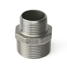 Ніпель перехідний DN 50x65 (2"x2 1/2") 20 бар з зовнішньою різьбою нержавіюча сталь [NR95522] Armaval