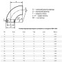 Відвід приварний DIN 11850 DN 15 зовнішній ⌀18мм товщина стінки 1,5мм 90 градусів полірований нержавіючий [87318] Armaval