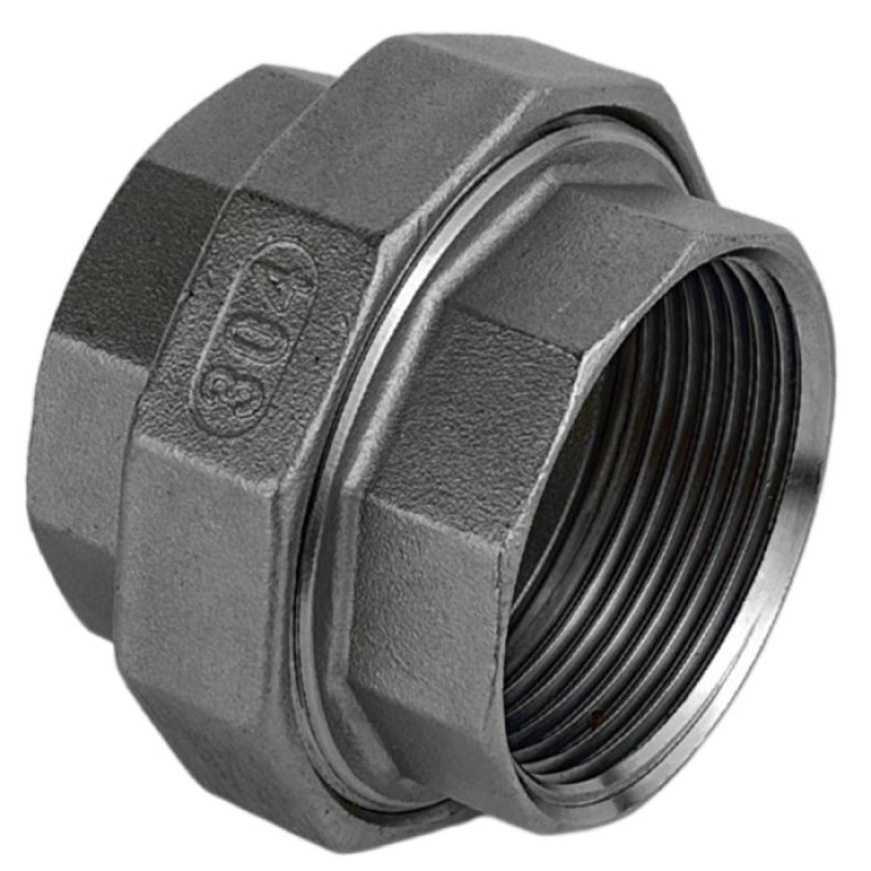 Муфта американка DN 15 (1/2") 20 бар різьба внутрішня/внутрішня пряма нержавіюча [FF83521] Armaval