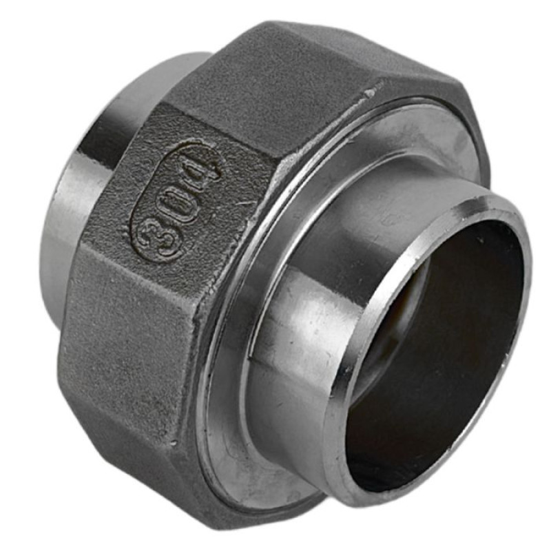 Муфта американка DN 25 20 бар під приварку пряма нержавіюча [W83517] Armaval