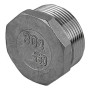 Заглушка DN 15 (1/2") з зовнішньою різьбою нержавіюча сталь [PE83433] Armaval