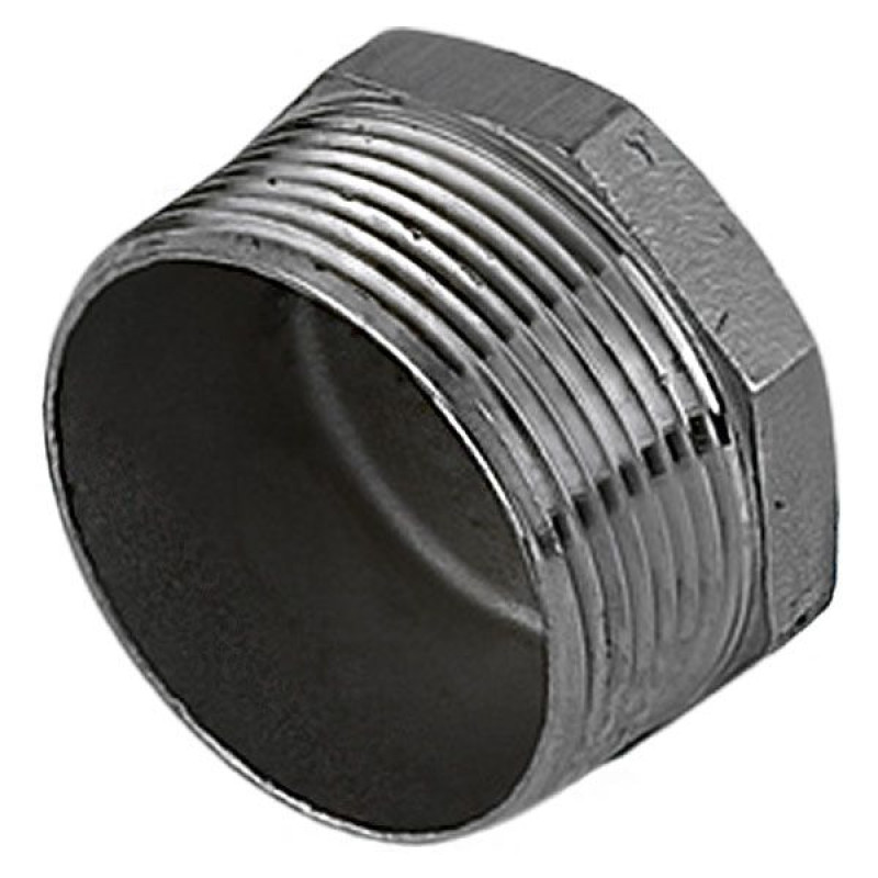 Заглушка DN 8 (1/4") з зовнішньою різьбою нержавіюча сталь [PE89405] Armaval