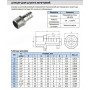 Штуцер для шланга DN 15x15 (1/2") 20 бар з зовнішньою різьбою нержавіючий [HF89574] Armaval