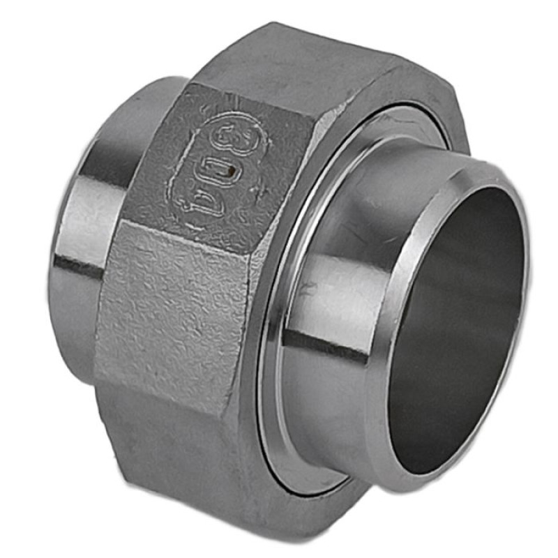 Муфта американка DN 40 20 бар під приварку з прокладкою PTFE пряма нержавіюча [97378] Armaval