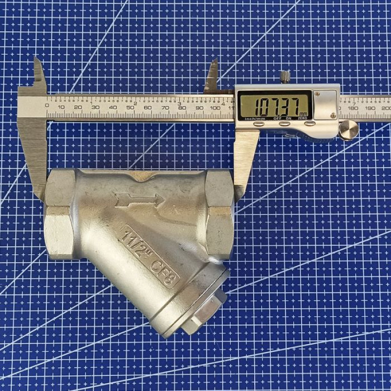 Фільтр сітчастий DN 40 (1 1/2") 40 бар муфтовий нержавіючий [83488] Armaval