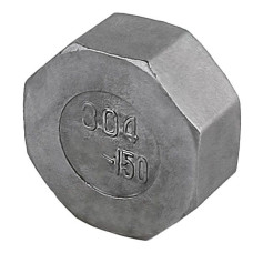 Заглушка DN 40 (1 1/2") з внутрішньою різьбою нержавіюча сталь [P83431] Armaval
