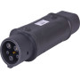 Адаптер перехідник із T2 на T1 32А 230В моноліт IP55 [p085101] E.NEXT e.charge.adapter.T2-T1