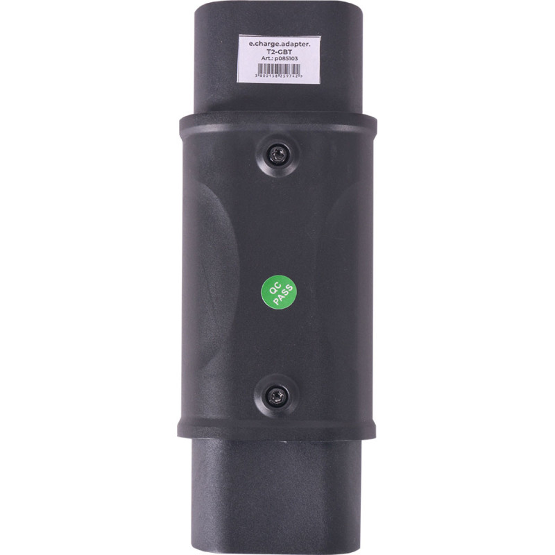 Адаптер перехідник із T2 на GBT 32А 400В моноліт IP55 [p085103] E.NEXT e.charge.adapter.T2-GBT-3