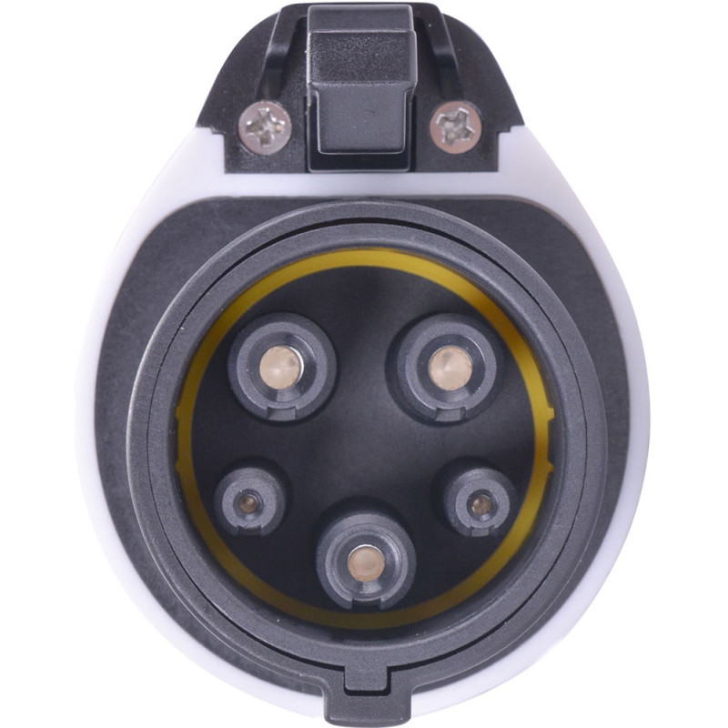 Адаптер перехідник із T2 на T1 32А 230В кабель 5м IP65 [p085104] E.NEXT e.charge.adapter.cable.T2-T1.32