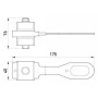 Анкерний ізольований затиск e.i.clamp.4.16.25.zr, посилений, 16-25 кв.мм, Enext [p021007]