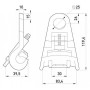 Підвісна затиск e.h.clamp.pro.1a.25.120,25-120 кв.мм, тип А, Enext [p026001]