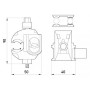 Проколює затиск e.pricking.clamp.pro.4.35.16.70, (AsXS) 4-35 кв.мм/ (al) 16-70кв.мм, Enext [p028008]