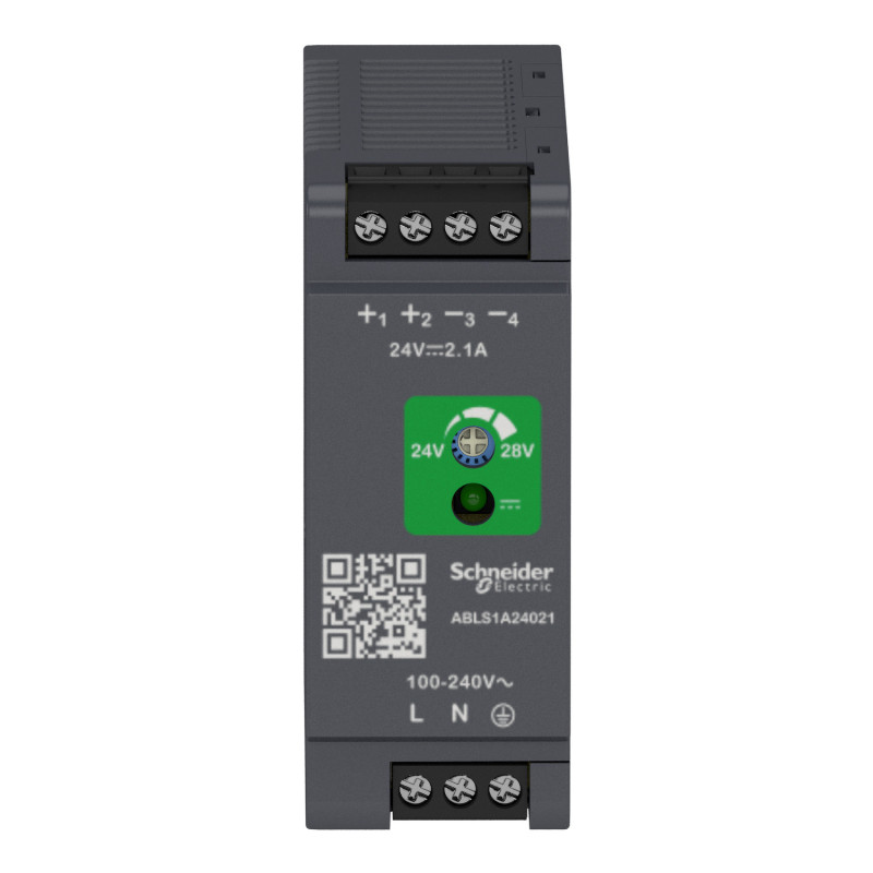 Блок питания на DIN-рейку 50Вт 1Ф 2,1A 24В оптимизированный [ABLS1A24021] Modicon Power Supply Schneider Electric