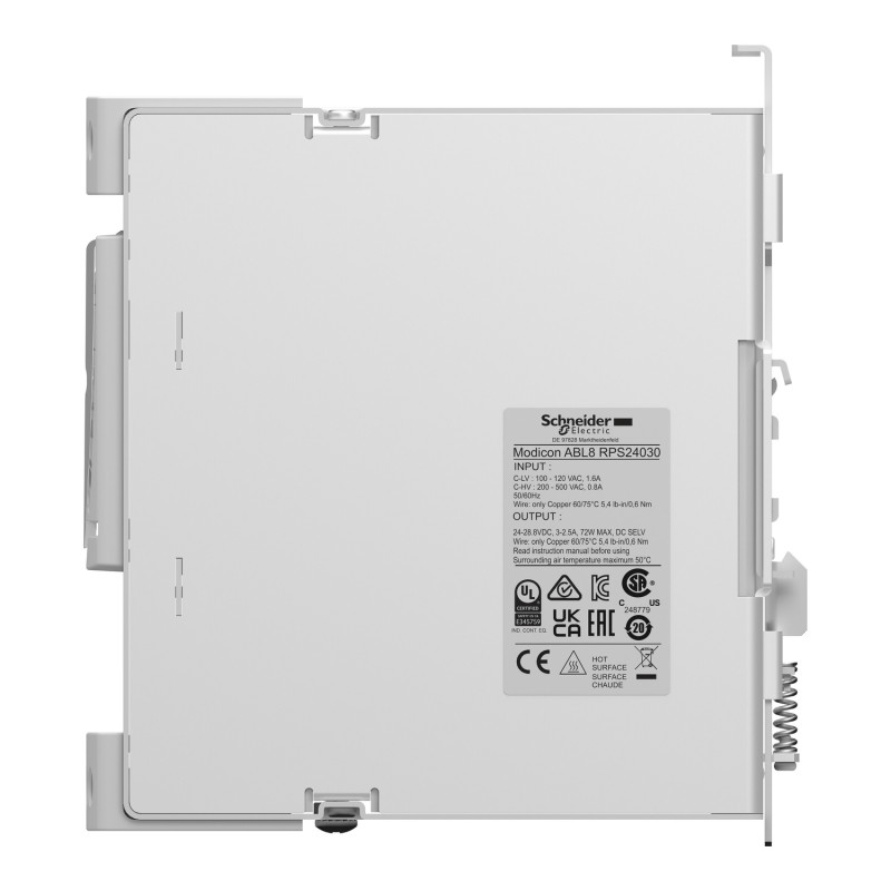Блок питания на DIN-рейку 72Вт 3A 24В универсальный [ABL8RPS24030] Modicon Power Supply Schneider Electric