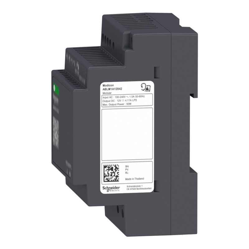 Блок питания на DIN-рейку 50Вт 4,2A 12В [ABLM1A12042] Modicon Power Supply Schneider Electric