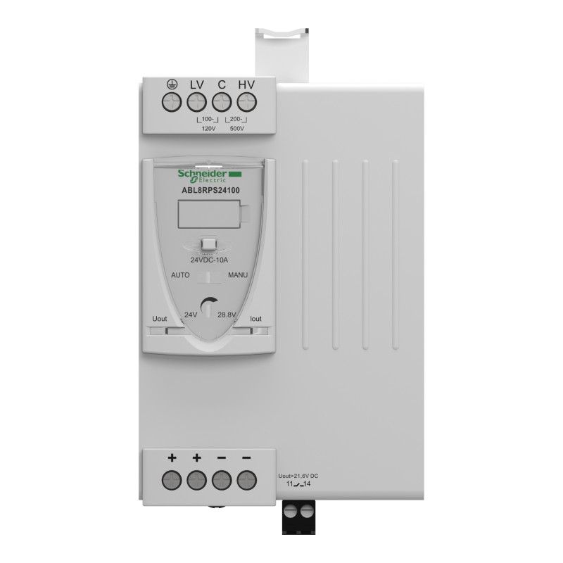 Блок питания на DIN-рейку 240Вт 10A 24В универсальный [ABL8RPS24100] Modicon Power Supply Schneider Electric