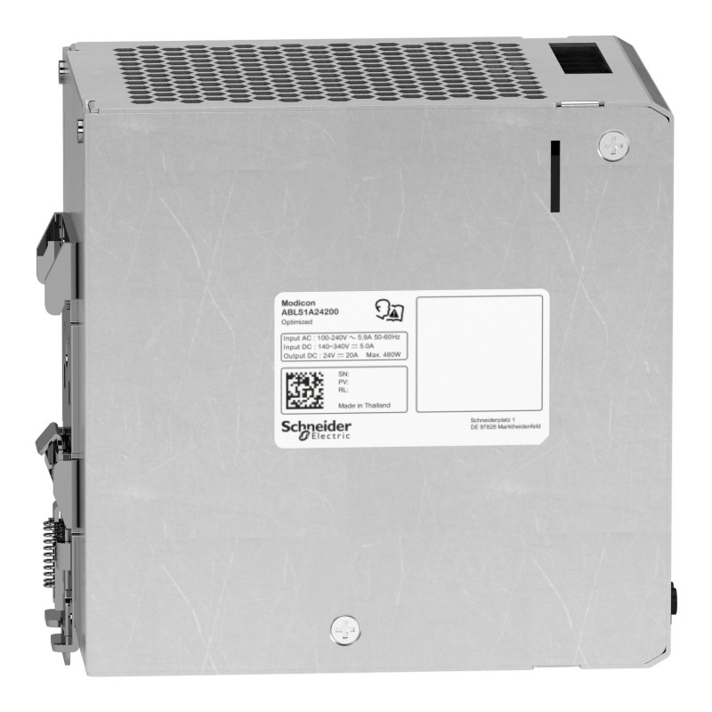 Блок живлення на DIN-рейку 480Вт 1Ф 20A 24В оптимізований [ABLS1A24200] Modicon Power Supply Schneider Electric