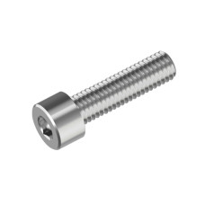 DIN912 М2,5х5 Винт нержавейка А2, полная резьба L5 шаг 0.45 [N5I50000N5I5250500] цилиндр HX2 Metalvis