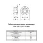 DIN6927 М14 сталь 10 шаг 2 под ключ 21мм гайка самостопорящаяся с фланцем Delta-MKS (5 шт.) [6P7000006PF14000D1] Metalvis