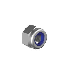 3/4" сталь Gr5 шаг UNC під ключ 1 1/8" гайка дюймовая самостопорящаяся цинк белый ASME B18.16.6 (5 шт.) [I6020I6P2019100520] Metalvis