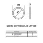 DIN988 М25 внешний ⌀35мм толщина 1,5мм сталь шайба регулировочная без покрытия (25 шт.) [7R00000007S2535150] Metalvis