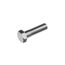 1/2"-13x2" різьба UNC сталь Gr5 цинк білий болт дюймовий під ключ 3/4" ASME B18.2.1 (20 шт.) [I5N60I5N612051052C] Metalvis