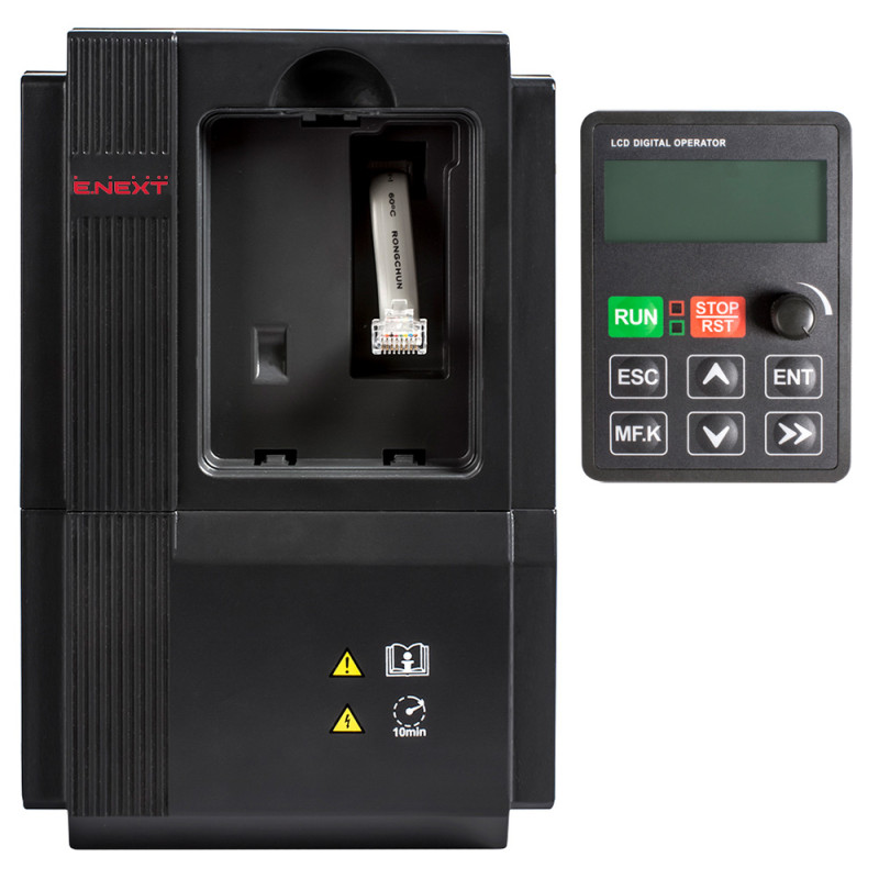 Преобразователь частоты 3Ф 4,2А 1,5кВт 400В [i0801002] E.NEXT e.f-drive.pump.1R5