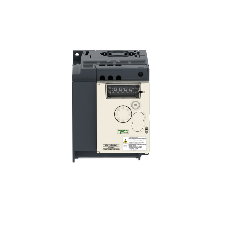 Преобразователь частоты 1Ф 10A 2,2кВт 240В [ATV12HU22M2] ATV12 Schneider Electric