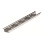 DIN-рейка 15х5.5х1мм L=2м перфорована [02130] Omega 2F Quadro ДКС