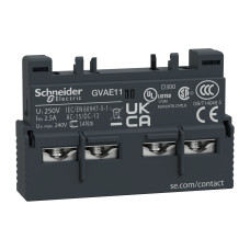 Дополнительный контакт 2,5А 1NO+1NC 24-60В встроенный [GVAE11TQ] TeSys Deca Schneider Electric
