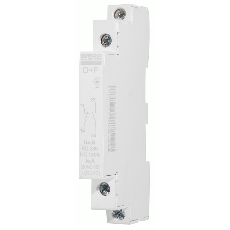 Додатковий контакт для MK-N 2А 1NO+1NC [A0040030041] O+F АСКО