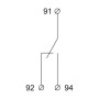 Аварийный контакт 6А 1СО [A0010210114] UTrust АСКО