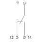 Додатковий контакт 6А 1СО [A0010210113] UTrust АСКО
