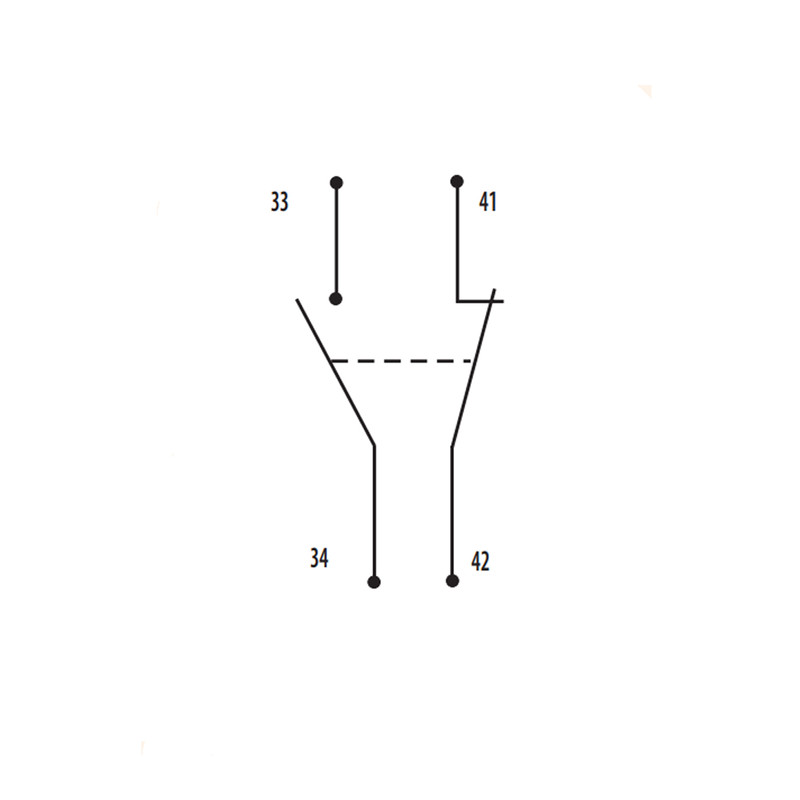 Блок контактов левосторонний 1NO+1NC для MPE 25 [4648022] ACBSE-11 ETI