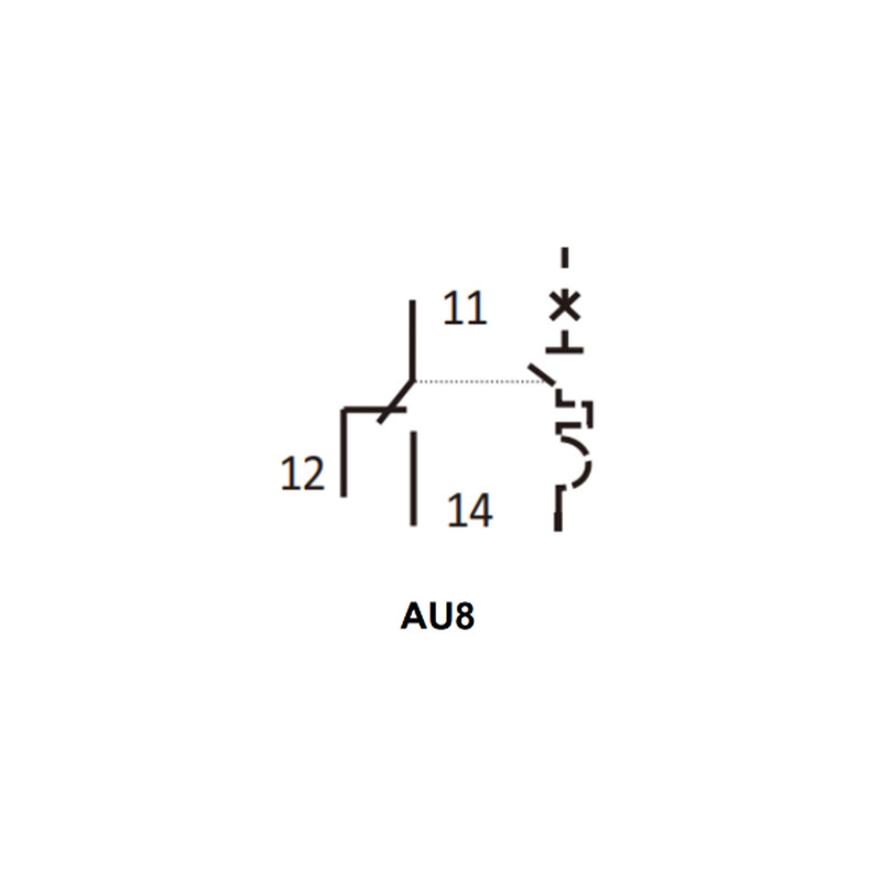 Дополнительный контакт 1NO+1NC для SB-M8 [AC-AU8] AU8 UEC