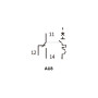 Дополнительный контакт 1NO+1NC для SB-M8 [AC-AU8] AU8 UEC