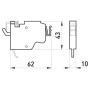 Додатковий контакт 3A AC 220V [i0030004] e.industrial.ukm.400-800.F E.NEXT