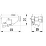 Розчіплювач незалежний AC 220V [i0070001] e.industrial.ukm.100.fl.220 E.NEXT