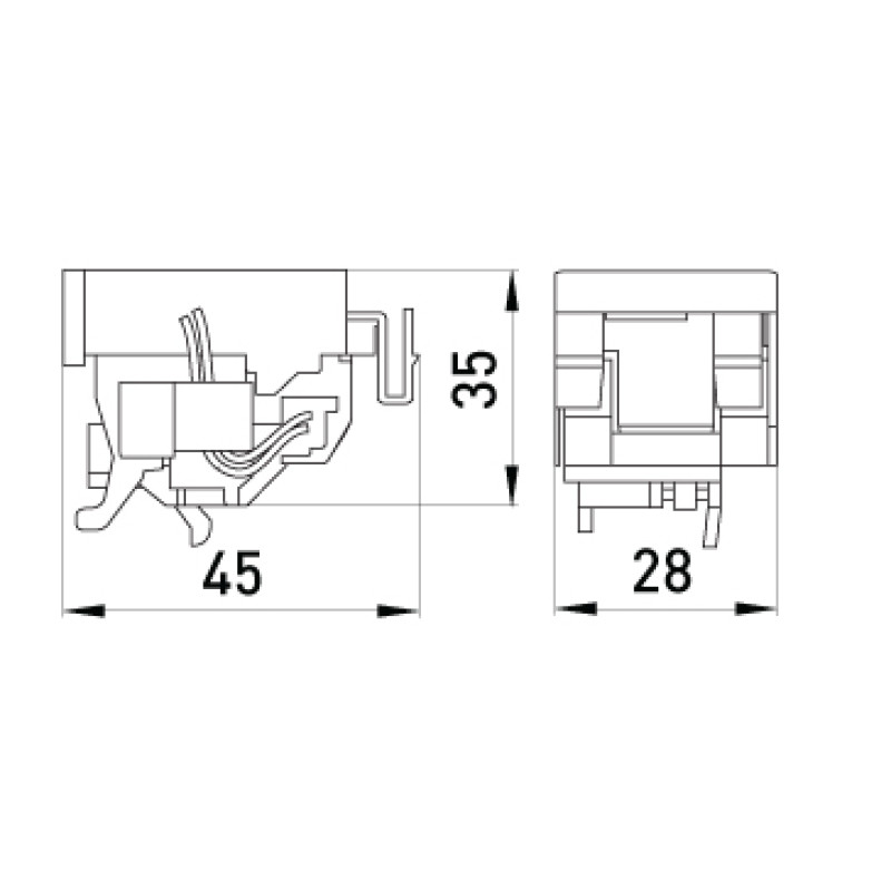 Розчіплювач незалежний AC 220V [i0070002] e.industrial.ukm.250.fl.220 E.NEXT