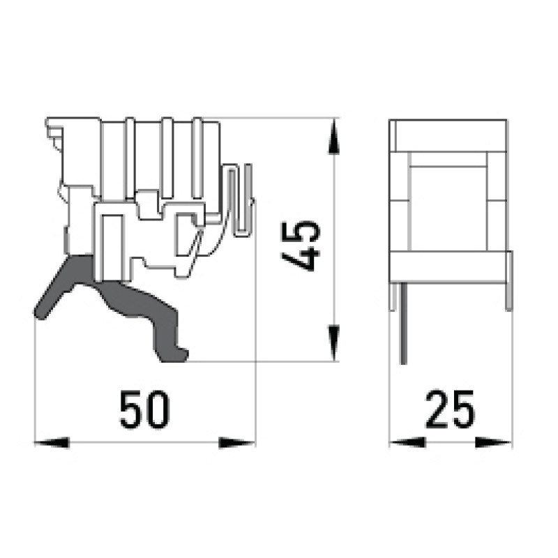 Расцепитель минимального напряжения AC 380V [i0040003] e.industrial.ukm.250.QY.380 E.NEXT
