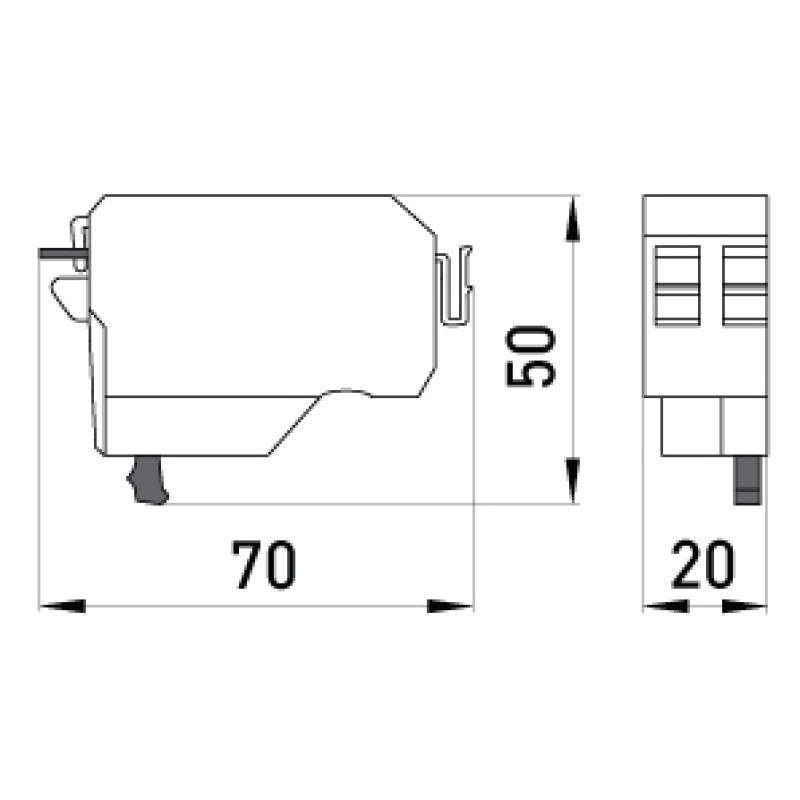 Расцепитель минимального напряжения AC 380V [i0040004] e.industrial.ukm.400-800.QY.380 E.NEXT