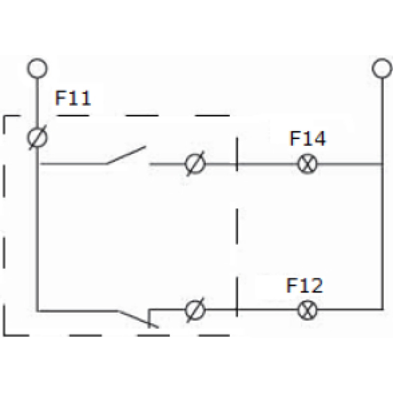 Додатковий контакт 3A AC 230V [ECO060020007] ECO АCn/125 АСКО