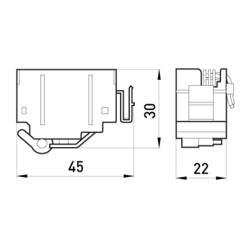 Аварийный (сигнальный) контакт 3A AC 220V [i0020001] e.industrial.ukm.60.B E.NEXT