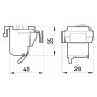 Аварийный (сигнальный) контакт 3A AC 220V [i0020003] e.industrial.ukm.250.B E.NEXT