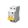 Диференційний вимикач 2P 25A 100mA 6kA "C" тип AC [RCBO60-2-025-C-100-AC] SB-R9NE UEC